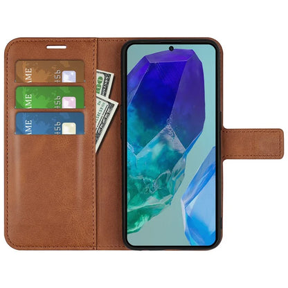 For Samsung Galaxy M55 5G / C55 5G / F55 5G Case Calf Texture Leather Phone Cover