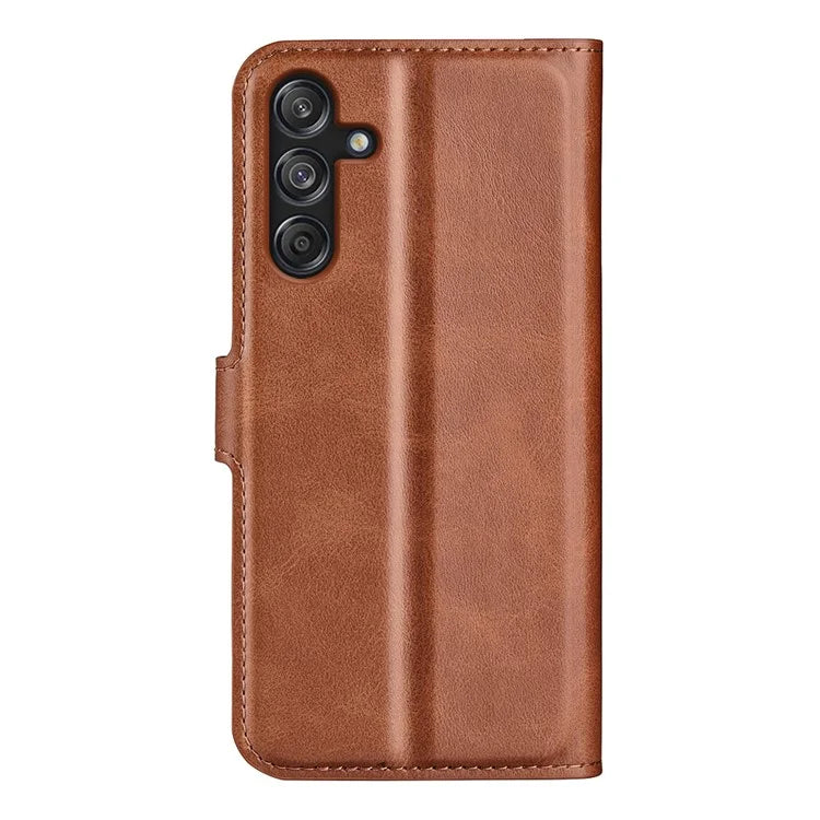 For Samsung Galaxy M55 5G / C55 5G / F55 5G Case Calf Texture Leather Phone Cover