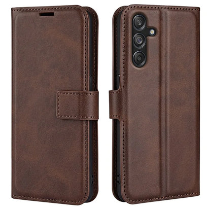 For Samsung Galaxy M55 5G / C55 5G / F55 5G Case Calf Texture Leather Phone Cover
