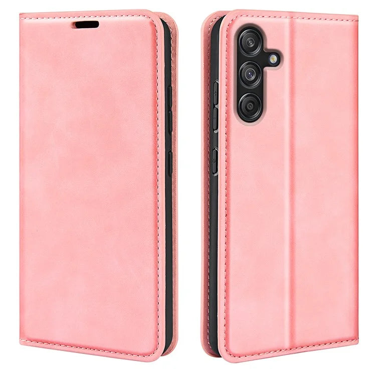 For Samsung Galaxy M55 5G / C55 5G / F55 5G Case Wallet Leather Phone Cover Skin Feel Strong Magnetic