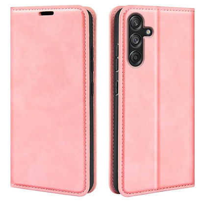 For Samsung Galaxy M55 5G / C55 5G / F55 5G Case Wallet Leather Phone Cover Skin Feel Strong Magnetic