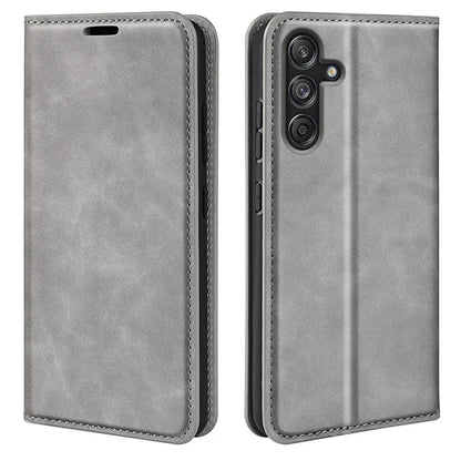 For Samsung Galaxy M55 5G / C55 5G / F55 5G Case Wallet Leather Phone Cover Skin Feel Strong Magnetic
