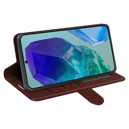 For Samsung Galaxy M55 5G / C55 5G / F55 5G Case Wallet Leather Phone Cover Crazy Horse Texture