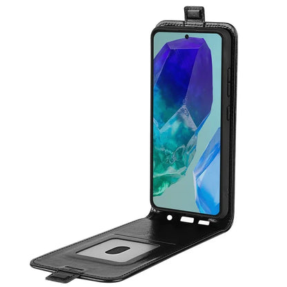 For Samsung Galaxy M55 5G / C55 5G / F55 5G Case Vertical Flip Card Slots Leather Phone Cover