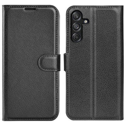 For Samsung Galaxy M55 5G / C55 5G / F55 5G Case Litchi Texture Card Slot Leather Phone Cover with Wallet