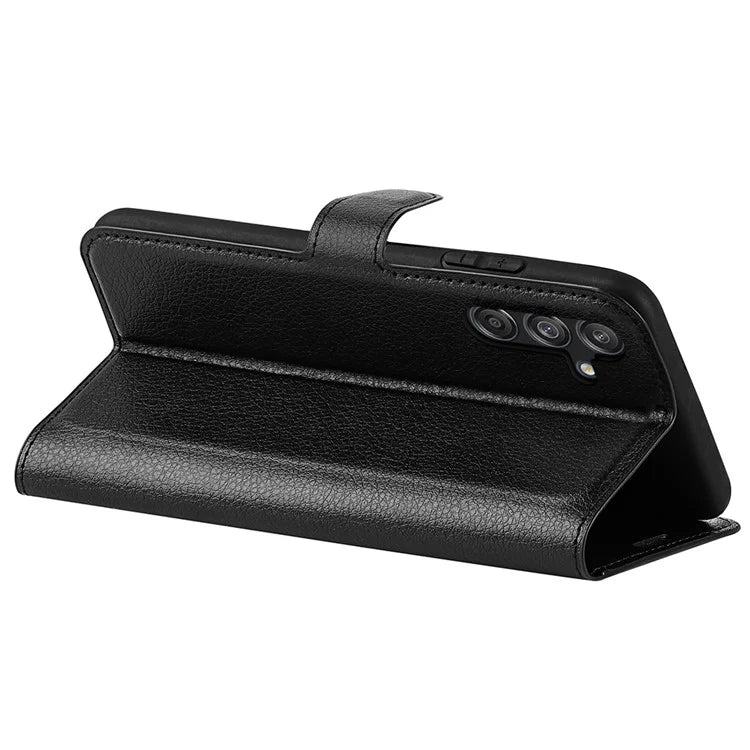 For Samsung Galaxy M55 5G / C55 5G / F55 5G Case Litchi Texture Card Slot Leather Phone Cover with Wallet