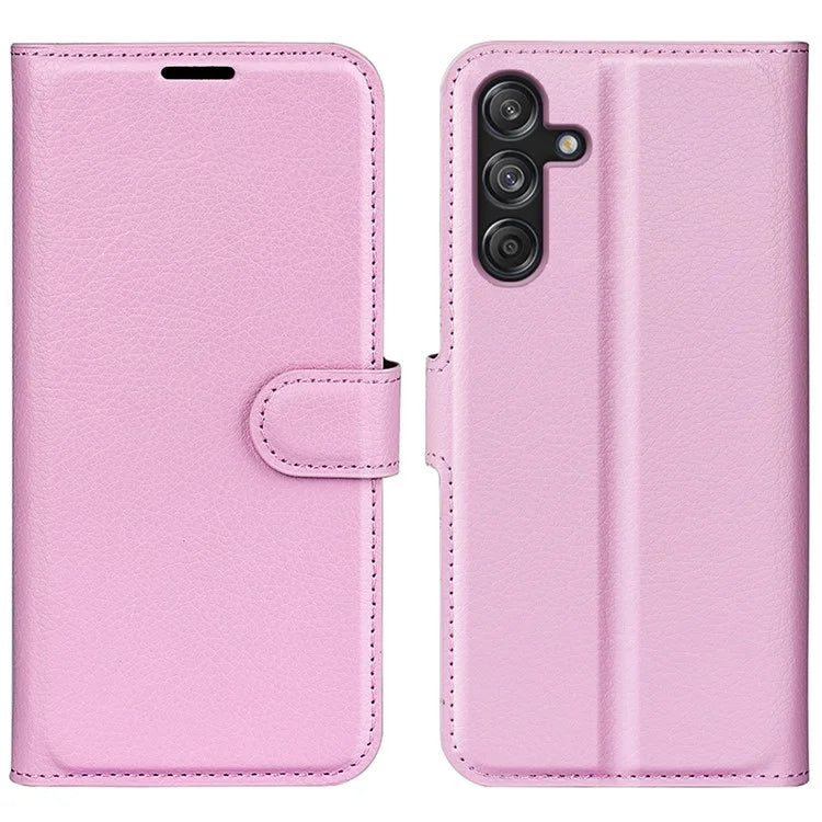 For Samsung Galaxy M55 5G / C55 5G / F55 5G Case Litchi Texture Card Slot Leather Phone Cover with Wallet