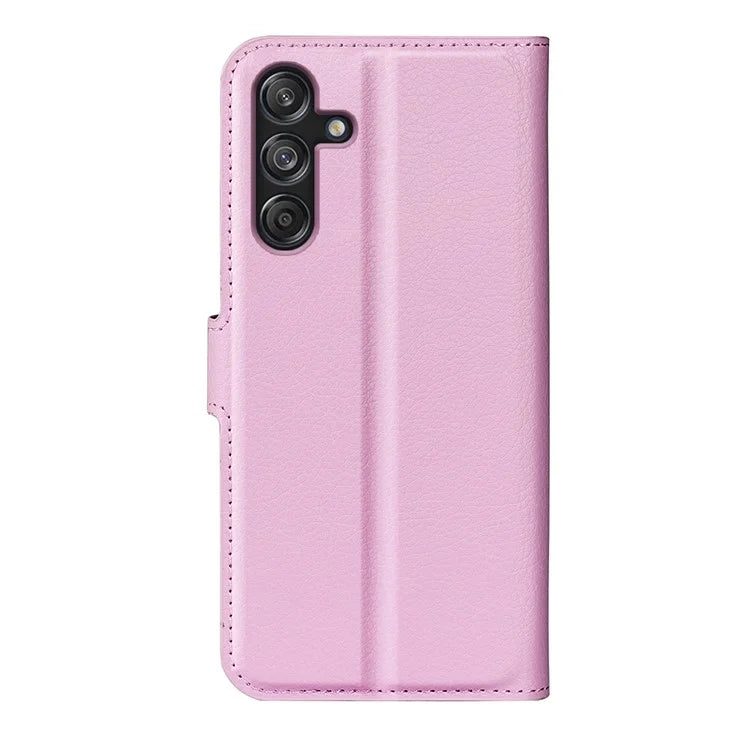 For Samsung Galaxy M55 5G / C55 5G / F55 5G Case Litchi Texture Card Slot Leather Phone Cover with Wallet