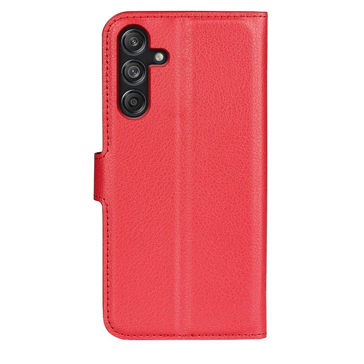 For Samsung Galaxy M55 5G / C55 5G / F55 5G Case Litchi Texture Card Slot Leather Phone Cover with Wallet