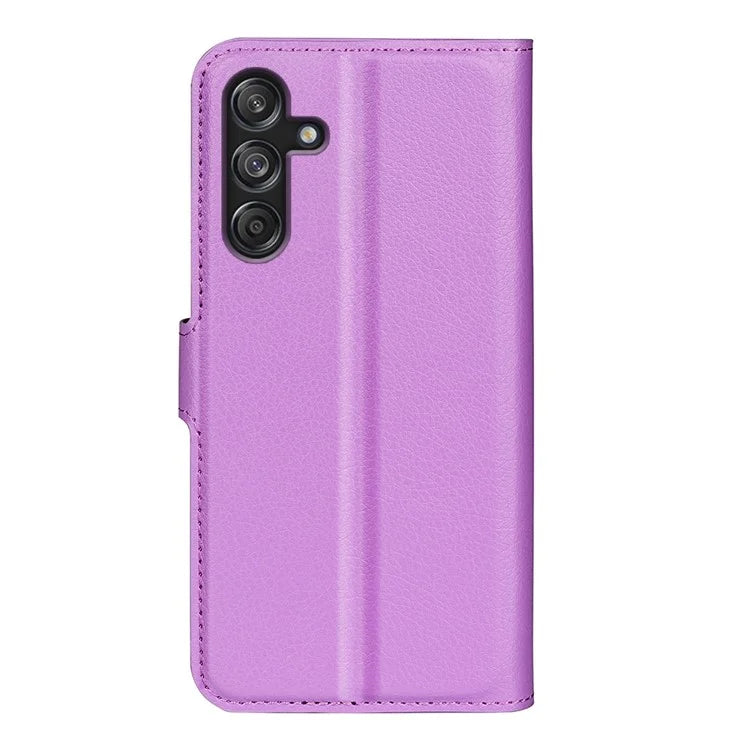 For Samsung Galaxy M55 5G / C55 5G / F55 5G Case Litchi Texture Card Slot Leather Phone Cover with Wallet