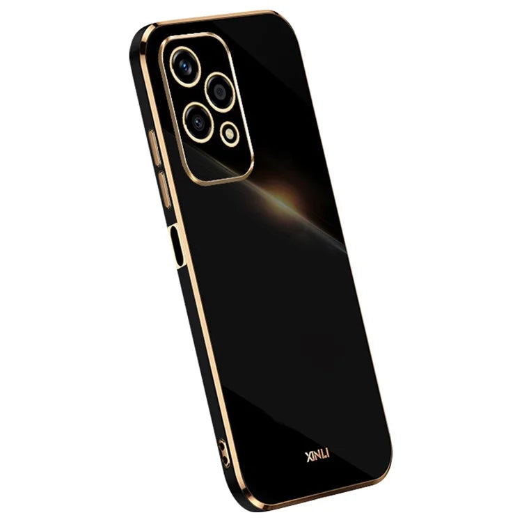 XINLI For Honor 200 Lite Shockproof Case Electroplating Edge TPU Phone Cover