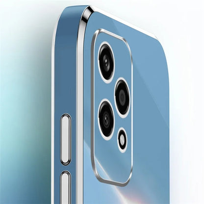 XINLI For Honor 200 Lite TPU Case Electroplating Phone Cover with Ring Kickstand