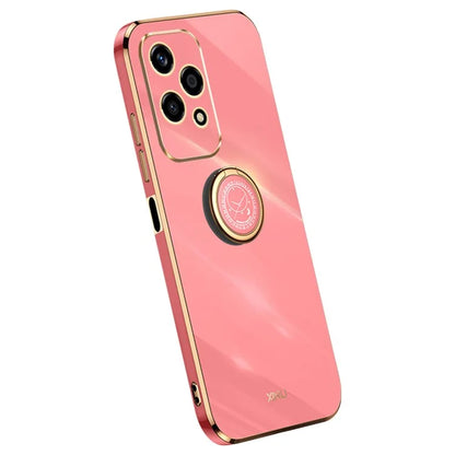 XINLI For Honor 200 Lite TPU Case Electroplating Phone Cover with Ring Kickstand