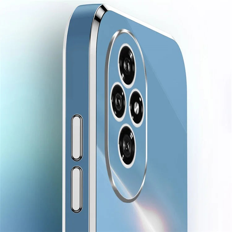 XINLI For Honor 200 5G Case Ring Holder Kickstand Electroplating Soft TPU Cover