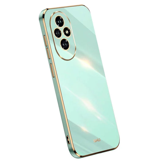 XINLI For Honor 200 5G TPU Case Phone Cover Electroplating Golden Edge