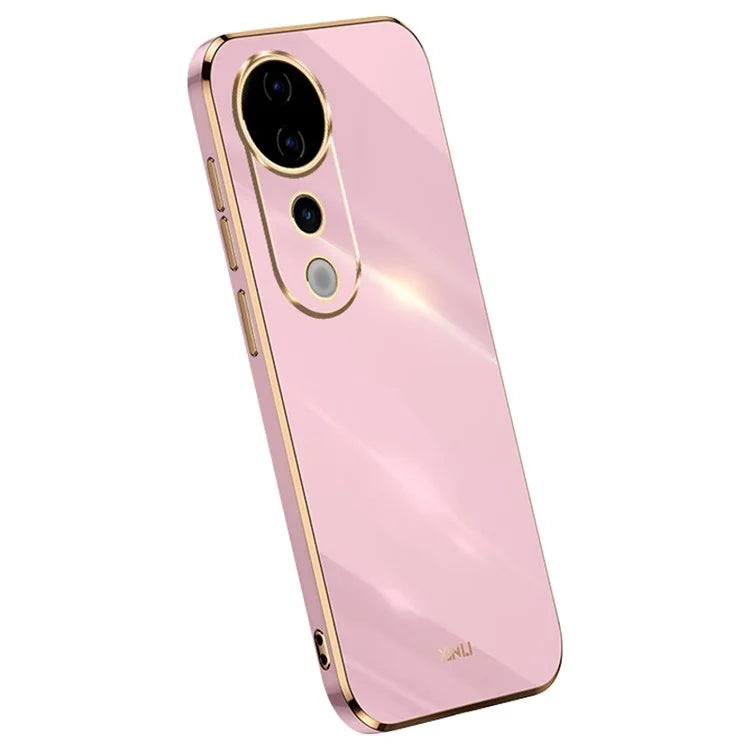 XINLI For vivo S19 Pro 5G Case Electroplating Soft TPU Protective Phone Cover