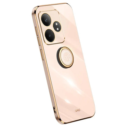 XINLI For Realme GT Neo6 5G Case Soft TPU Kickstand Electroplating Phone Cover