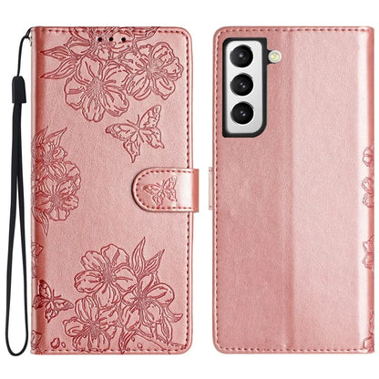 For Samsung Galaxy S22 5G Wholesale Phone Stand Case Imprinted PU Leather Phone Cover