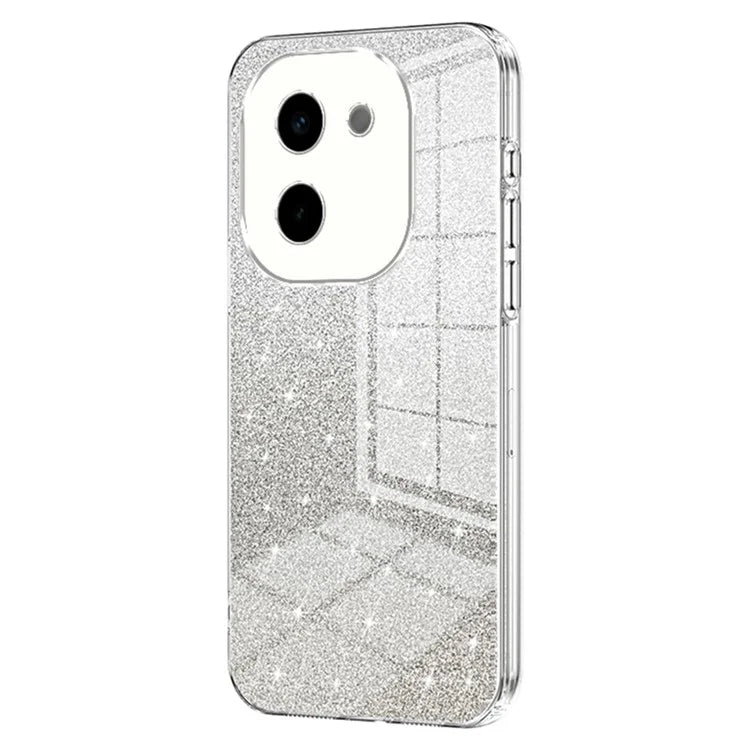 For vivo Y200 Pro 5G Case Electroplating Gradient Glitter TPU Phone Cover