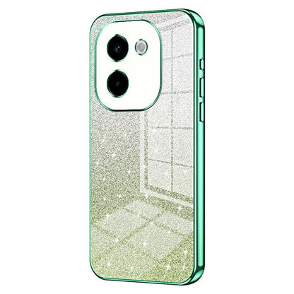 For vivo Y200 Pro 5G Case Electroplating Gradient Glitter TPU Phone Cover