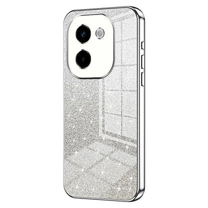 For vivo Y200 Pro 5G Case Electroplating Gradient Glitter TPU Phone Cover