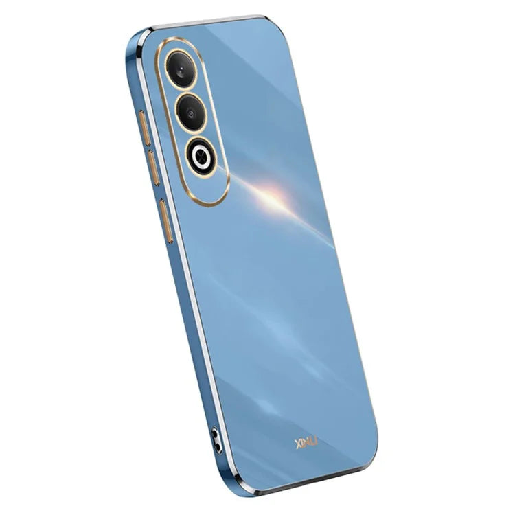 XINLI For Oppo K12 Case Electroplating Edge Shockproof TPU Phone Cover
