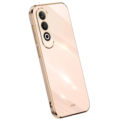 XINLI For Oppo K12 Case Electroplating Edge Shockproof TPU Phone Cover