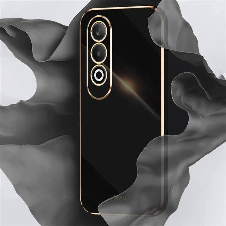 XINLI For Oppo K12 Case Electroplating Edge Shockproof TPU Phone Cover