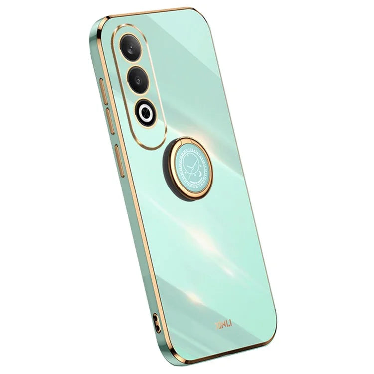 XINLI For Oppo K12 Case TPU Phone Cover Rotatable Ring Holder