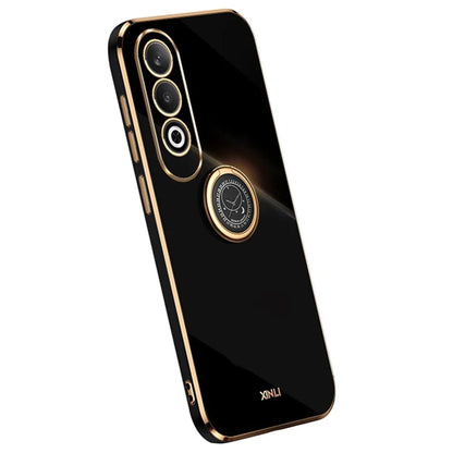 XINLI For Oppo K12 Case TPU Phone Cover Rotatable Ring Holder