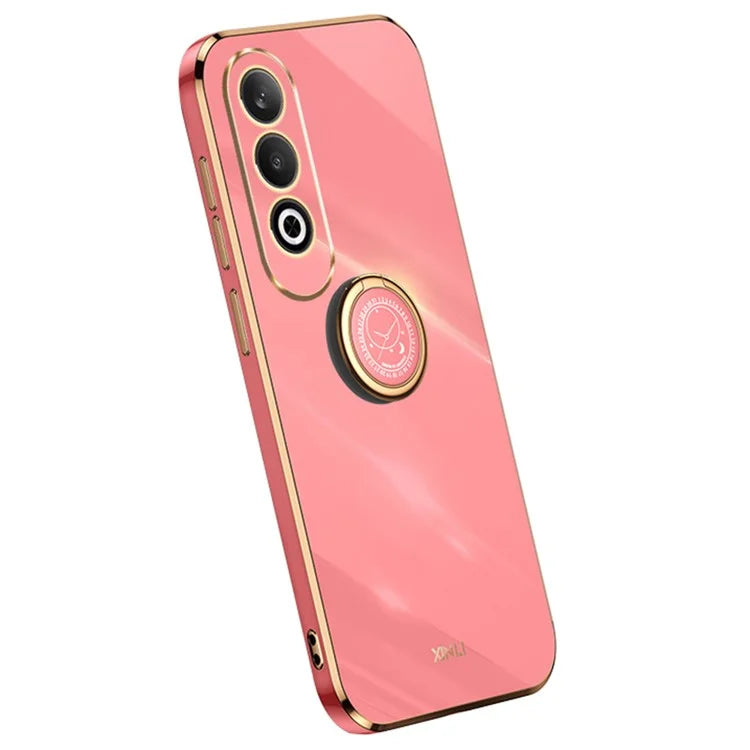 XINLI For Oppo K12 Case TPU Phone Cover Rotatable Ring Holder