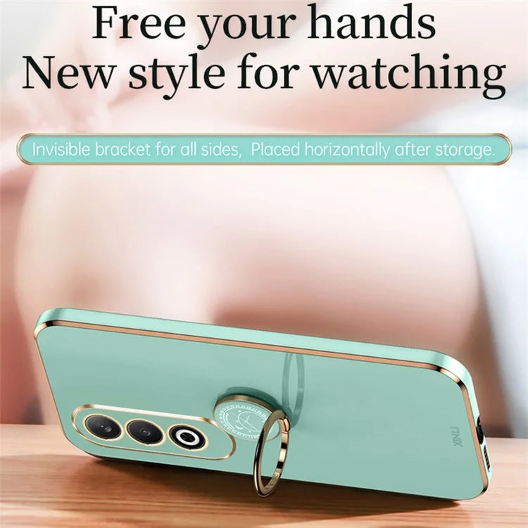 XINLI For Oppo K12 Case TPU Phone Cover Rotatable Ring Holder