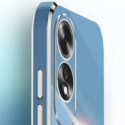 XINLI For Oppo A60 4G Case Soft TPU Electroplating Shockproof Phone Cover