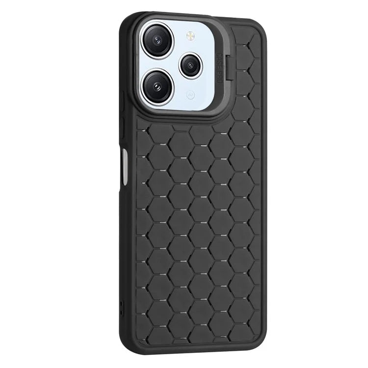 For Xiaomi Redmi 12 4G Case Heat Dissipation Kickstand TPU Back Cover