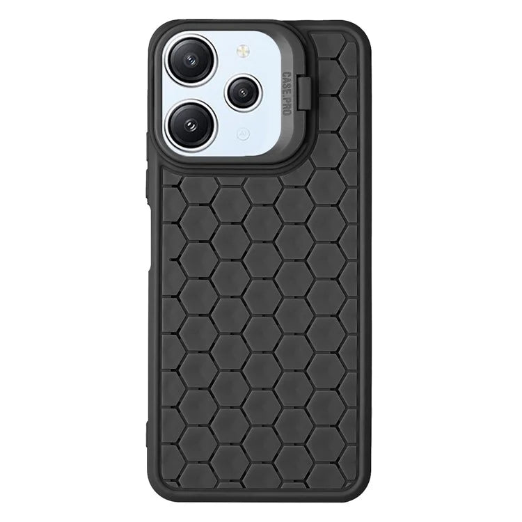 For Xiaomi Redmi 12 4G Case Heat Dissipation Kickstand TPU Back Cover