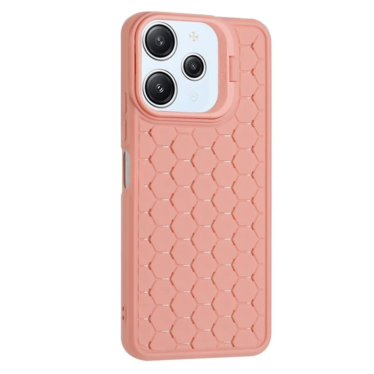 For Xiaomi Redmi 12 4G Case Heat Dissipation Kickstand TPU Back Cover