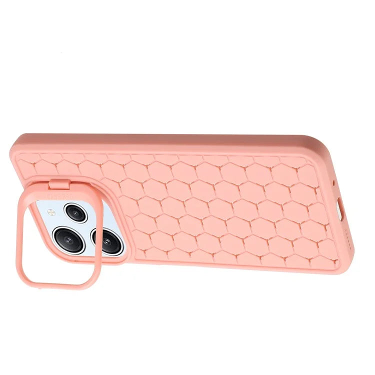For Xiaomi Redmi 12 4G Case Heat Dissipation Kickstand TPU Back Cover