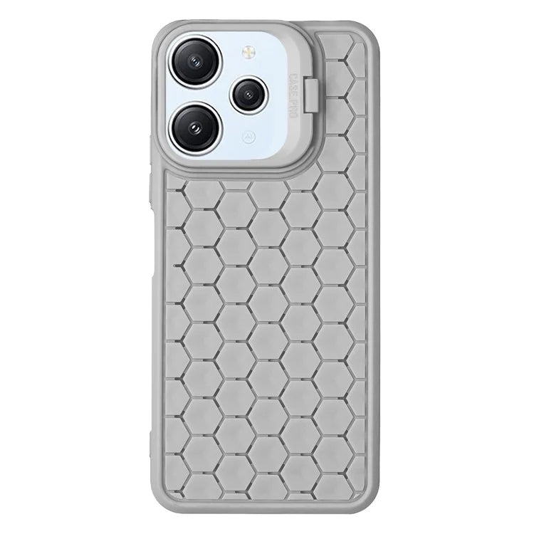 For Xiaomi Redmi 12 4G Case Heat Dissipation Kickstand TPU Back Cover
