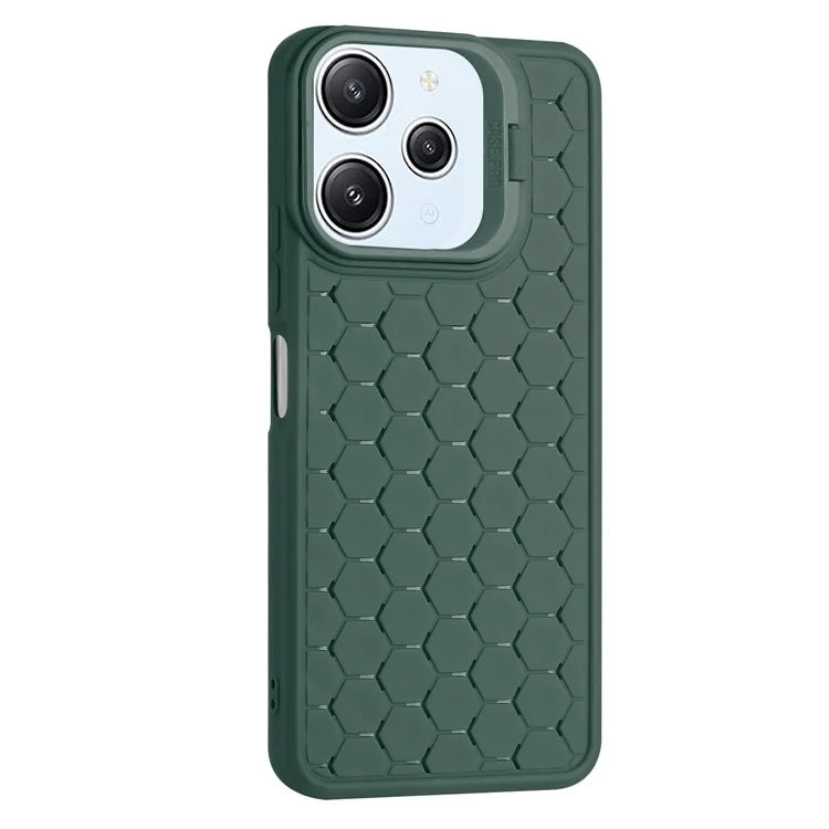 For Xiaomi Redmi 12 4G Case Heat Dissipation Kickstand TPU Back Cover