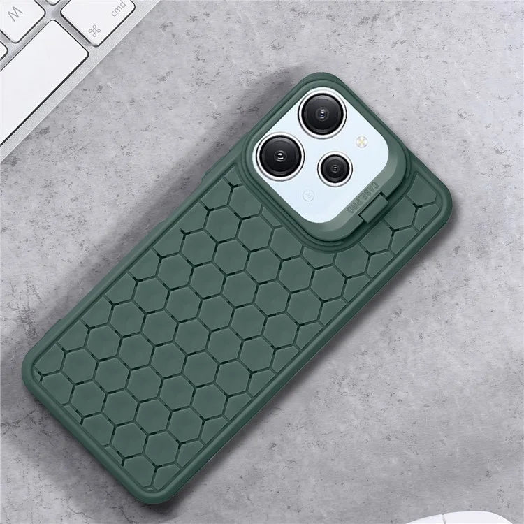 For Xiaomi Redmi 12 4G Case Heat Dissipation Kickstand TPU Back Cover