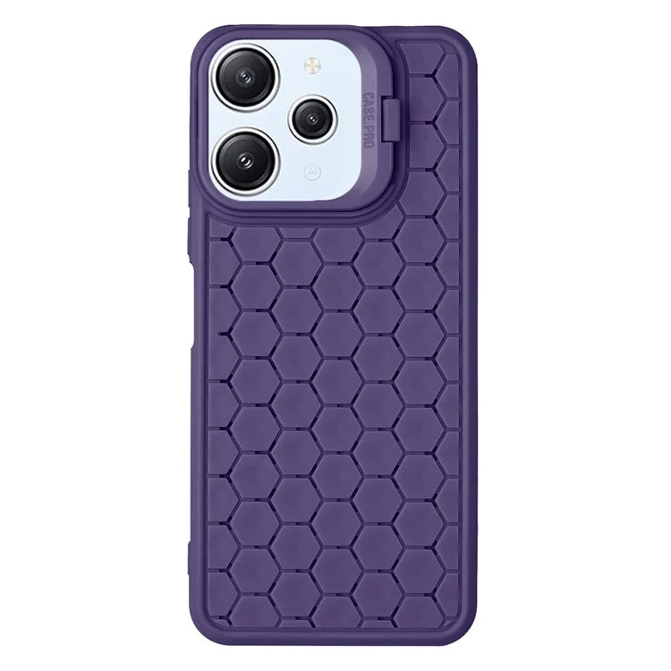 For Xiaomi Redmi 12 4G Case Heat Dissipation Kickstand TPU Back Cover
