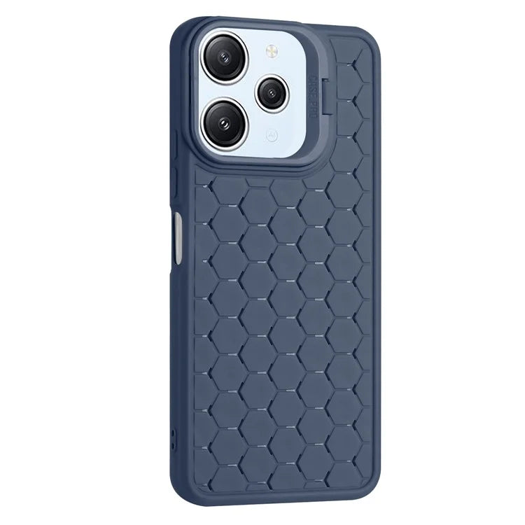 For Xiaomi Redmi 12 4G Case Heat Dissipation Kickstand TPU Back Cover
