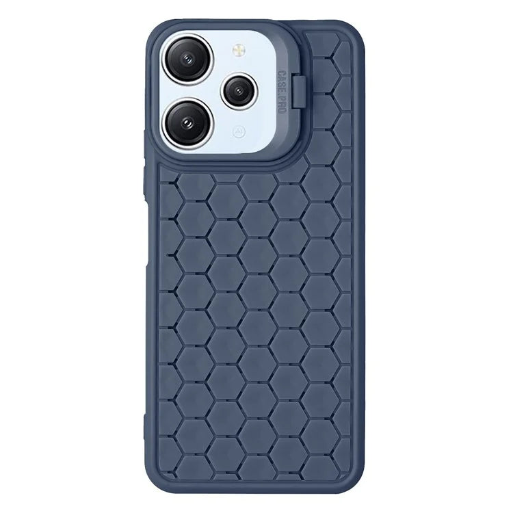 For Xiaomi Redmi 12 4G Case Heat Dissipation Kickstand TPU Back Cover