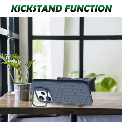 For Xiaomi Redmi 12 4G Case Heat Dissipation Kickstand TPU Back Cover
