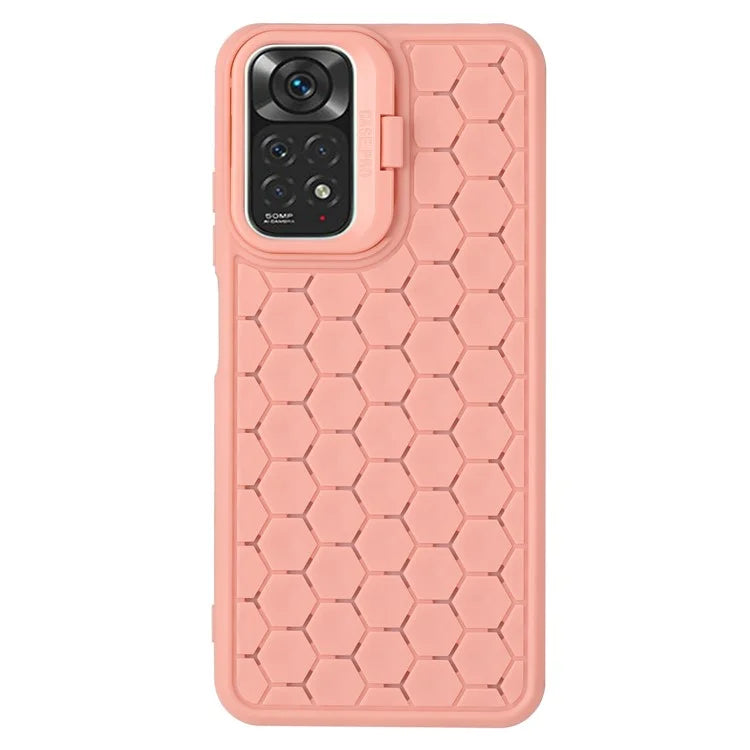 For Xiaomi Redmi Note 11 Pro 4G (MediaTek) / 11 Pro 5G (Qualcomm) Kickstand Case Heat Dissipation TPU Phone Cover
