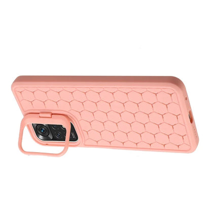 For Xiaomi Redmi Note 11 Pro 4G (MediaTek) / 11 Pro 5G (Qualcomm) Kickstand Case Heat Dissipation TPU Phone Cover