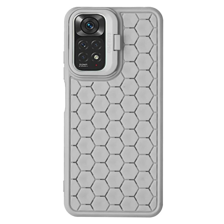 For Xiaomi Redmi Note 11 Pro 4G (MediaTek) / 11 Pro 5G (Qualcomm) Kickstand Case Heat Dissipation TPU Phone Cover