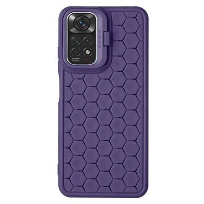 For Xiaomi Redmi Note 11 Pro 4G (MediaTek) / 11 Pro 5G (Qualcomm) Kickstand Case Heat Dissipation TPU Phone Cover