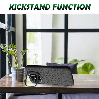For Xiaomi Redmi 10C 4G Heat Dissipation Case TPU Phone Cover with Invisible Kickstand