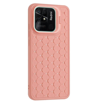 For Xiaomi Redmi 10C 4G Heat Dissipation Case TPU Phone Cover with Invisible Kickstand